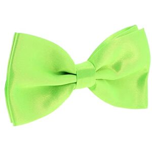 cravateSlim Noeud Papillon Vert fluo Noeud Papillon Homme Couleur Uni Accessoire Chemise et Costume Mariage, Cérémonie - Publicité