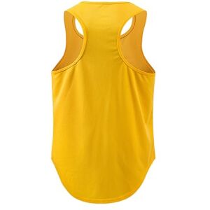 AMDOLE Vêtements Homme Hommes Printemps Et Été Couleur Unie sans Manches Séchage Rapide Collants Respirants Sweat Basket- Entraînement Tenue De Sport Top De Fitness Blouse Homme Chic Et Élégant - Publicité