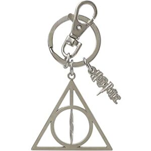 Monogram Harry Potter Deathly Hallows Pewter Key Ring Multicolor 48054 Taille Unique - Publicité