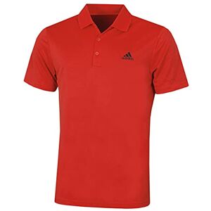 Adidas Polo Performance Primegreen à Manches Courtes pour Homme, Rouge collège, L - Publicité