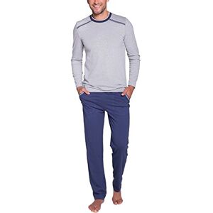 Italian Fashion If Long Deux pièces Pyjama Ensemble pour Les Hommes de Coton Chaud Costume de Nuit modèle Printemps 2021 - Publicité