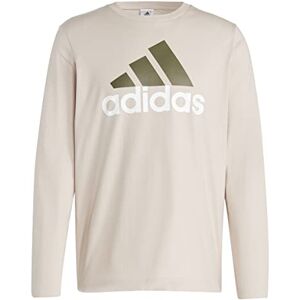 Adidas Essentials T-shirt à manches longues, Wonder Taupe, M - Publicité