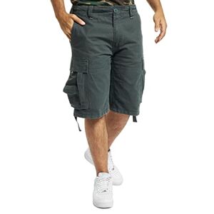 Brandit Basic Vintage Homme Cargo Short Anthracite, L - Publicité