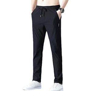 Aosbset Pantalon Stretch à séchage Rapide pour Homme avec Poches Pantalon décontracté pour Homme Cordon de Serrage léger Conception à séchage Rapide Joggers Pantalon de survêtement Coupe ajustée - Publicité