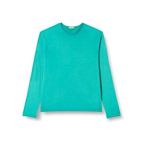 United Colors of Benetton Maillot G/C M/L  Sweater, Vert Brillant 84b, Medium Homme - Publicité