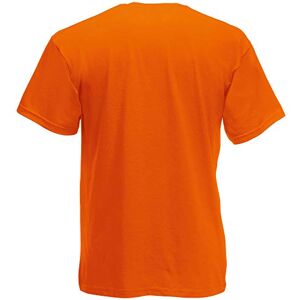 Fruit of the Loom T-Shirt à Manches Courtes Screen Stars Original pour Homme (XL) (Orange) - Publicité