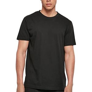 Build Your Brand Basic Round Neck T-Shirt, Black, 5XL Homme - Publicité