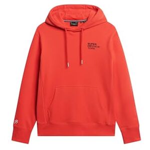 Superdry Luxury Sport Loose Hood Maillot de survêtement, Rouge Coucher de Soleil, XXXL Homme - Publicité