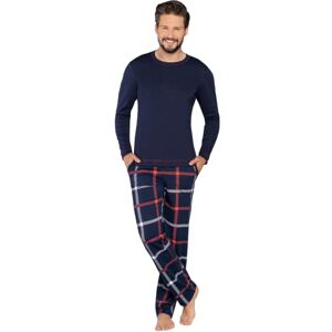 Italian Fashion If Long Deux pièces Pyjama Ensemble pour Les Hommes de Coton Chaud Costume de Nuit modèle Printemps 2021 - Publicité