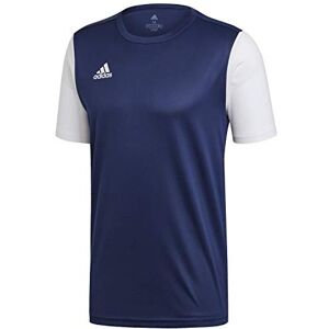 Adidas ESTRO 19 JSY T- T-shirt Homme, Dark Blue/White, FR (Taille Fabricant : XS) - Publicité