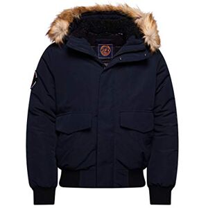 Superdry Everest Bomber Parka, Eclipse Navy, XL Hommes - Publicité