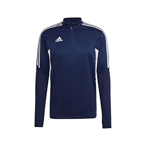 Adidas Con22 TR Top Track Homme, Team Navy Blue 2/White, L - Publicité