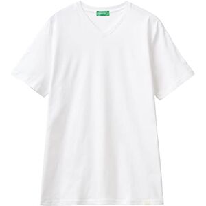 United Colors of Benetton T- Shirt Pull, Blanc (Bianco 101), XXX-Large (Taille Fabricant: Kl) Homme - Publicité