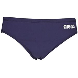 Arena M Solid Brief Maillot de Bain Homme, Bleu/Blanc, FR : S (Taille Fabricant : 65) - Publicité