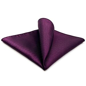 S&W SHLAX&WING Shlax&Wing Couleur Unie Violet Poche de poche Pour des Hommes Costume d'affaires Mariage Grand - Publicité