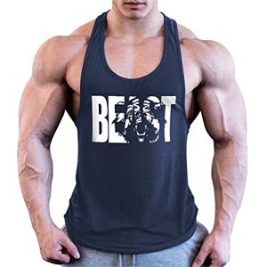 Cabeen Débardeurs pour Hommes Musculation Bodybuilding Veste Haut T-Shirt sans Manches - Publicité