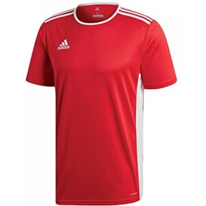 Adidas ENTRADA 18 JSY T- T-shirt, Homme -Puissance Rouge/Blanc 2XL - Publicité