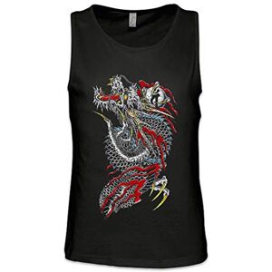 Urban Backwoods Yak Dragon Homme Men Tank Top Débardeur Vest Noir Taille 3XL - Publicité