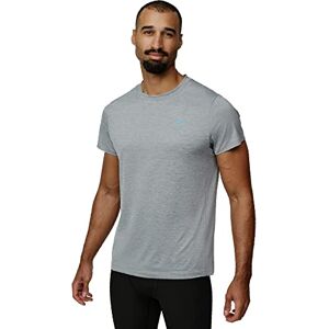 DANISH ENDURANCE T-Shirt de Sport Technique Homme, Ultra Respirant, Manches Courtes, Running & Musculation, Gris Mélange, L - Publicité