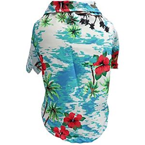 Christol Chemise hawaïenne  Chemises hawaïennes Coo Cothes Chemise de Plage Chemise de Chiot de Plage T-Shirt d'été Chemises d'été Breathabe - Publicité