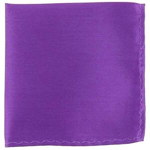 cravateSlim Pochette Costume Violet Clair Mouchoir de Poche Homme Violet Clair Accessoire Carré Poche de Veste Mariage, Cérémonie - Publicité