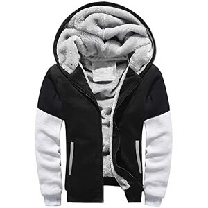 WZYYDS Veste Polaire Homme À Capuche Zippé Manteau Homme Hiver Chaud Épaisse Pull Pas Cher Hoodie Blousons Sweat-Shirts Manches Longues Veste Travail Homme Grand Taille Jogging Homme De Sport - Publicité