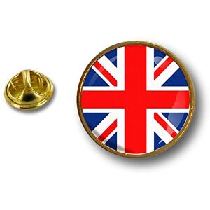 Akachafactory Akacha pins pin Badge pin's Metal Button Drapeau UK Royaume uni Anglais Union Jack - Publicité