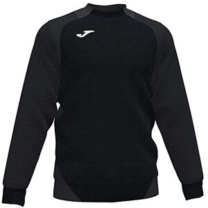 Joma Essential II Sweater Homme, Noir/Anthracite, 6XS - Publicité