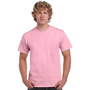 Gildan T- Shirt en Coton épais T-Chemise, Rose (Rose Clair), S Homme - Publicité