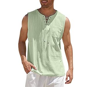 LAOSU Debardeur Homme Jogging Sport Tank Top,Maillot De Corps Col V Profond,Debardeur De Plage Homme,Sport Gym Tee Shirt Leger Homme,Quick Dry des Tee Shirt,Maillot De Corps Laine - Publicité