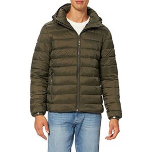 Superdry Classic Fuji Puffer Jacket Veste, Vert foncé, XL Homme - Publicité