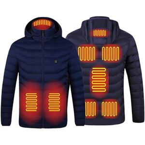 Yolimok 2023 Veste Chauffante Manteau Doudoune Chauffant Homme Femme éLectrique Usb VêTement De Chauffage Avec 8 Zones De Chauffé Gilet Chaud Lavable Pas Cher Chauffant Veste Pour Ski PêChe - Publicité