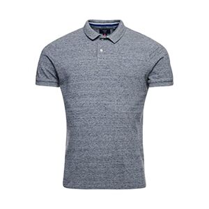 Superdry Classic Pique S/S Polo, Flint Steel Grit, XXXL Homme - Publicité