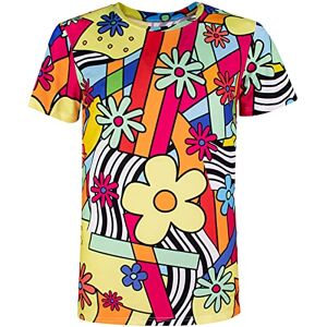 COSAVOROCK Costume Floral Rétro Années 60s 70s T-Shirts pour Homme (L, Multicolore) - Publicité