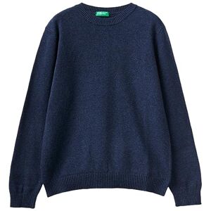 United Colors of Benetton Mixte Maillot G/C M/L  Sweater, Blu Scuro 852, S - Publicité