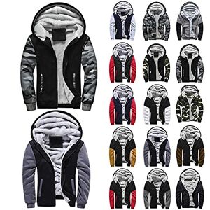 WZYYDS Veste Polaire Homme À Capuche Zippé Manteau Homme Hiver Chaud Épaisse Pull Pas Cher Hoodie Blousons Sweat-Shirts Manches Longues Veste Travail Homme Grand Taille Jogging Homme De Sport - Publicité