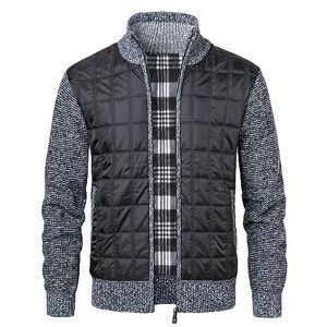 FeiBeauty Veste Polaire Homme Avec Capuche Sweat Zippé Doublé