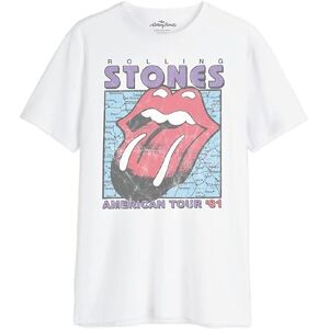 cotton division T-Shirt Unisex The Rolling Stone «American Tour '81», Reference : , Blanc, Taille 3XL - Publicité