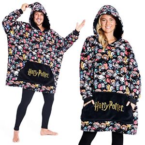 Harry Potter Pull Plaid Femme Homme Sweat Oversized en Polaire (Multi, Taille Unique) - Publicité