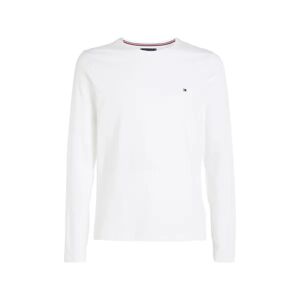 Tommy Hilfiger T-shirt manches longues en coton Blanc L homme - Publicité