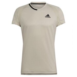T-shirt pour hommes Adidas US Series Tee - aluminium beige XL male - Publicité