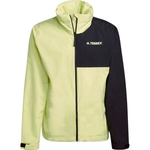 Veste de pluie adidas Terrex Primegreen Allover Jaune - Publicité