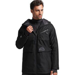 Parka Superdry Freeride Noir - Publicité