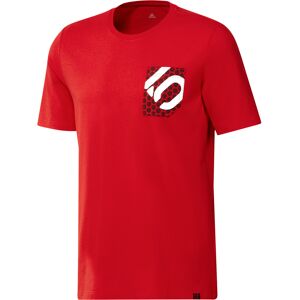 T-shirt Adidas Five Ten Brand Of The Brave Rouge - Publicité