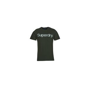 T-shirt Superdry VINTAGE CL CLASSIC TEE Kaki EU S hommes - Publicité