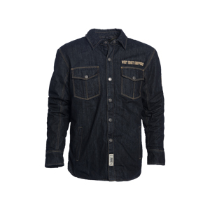 West Coast Choppers Chemise West Coast Choppers OG Denim Bleue -