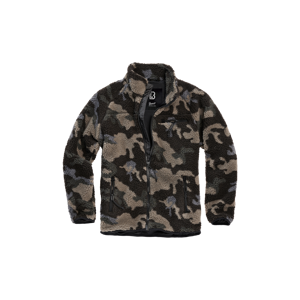 Veste Brandit Teddyfleece Camouflage Fonce -