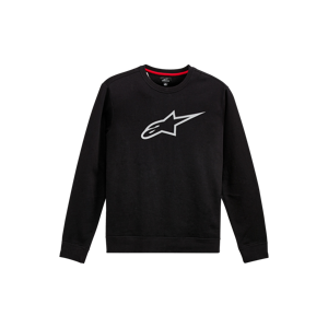 Alpinestars Sweat Alpinestars Ageless Crew Fleece Noir-Gris -