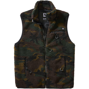 Gilet Brandit Teddyfleece Woodland - - Publicité