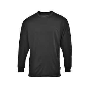 Portwest - Tee-shirt chaud manches longues BASELAYER Noir Taille LL